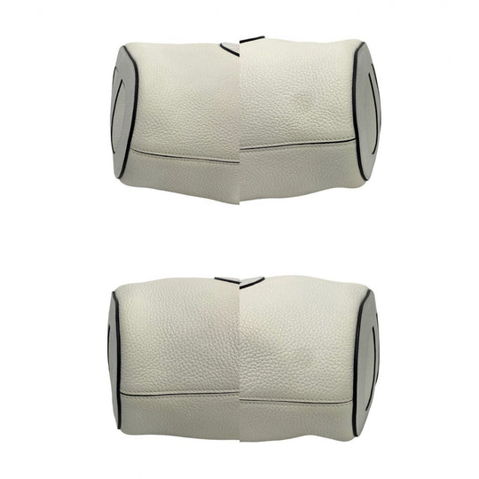 HERMES Handbag Taurillon Clemence white in the loop 18