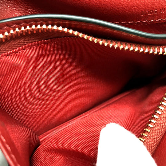 Valentino Folded wallet 5Ｗ2P0AE4VRF leather Red Rock studs