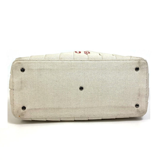 Valentino Garavani Handbag canvas Beige / red Atelier Brisse Edition
