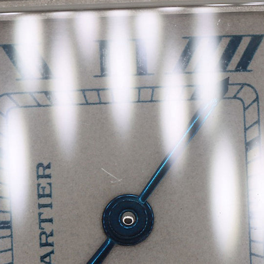 CARTIER Watches Quartz W20056D6 Stainless Steel , Stainless Steel Silver Santos Galve SM Silver dial Women Used Authentic