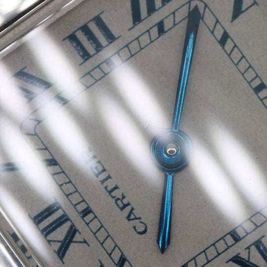 CARTIER Watches Quartz W20056D6 Stainless Steel , Stainless Steel Silver Santos Galve SM Silver dial Women Used Authentic