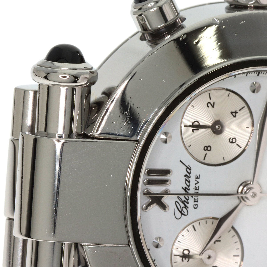 Chopard Watches Quartz 38/8389-23 Stainless Steel , Stainless Steel Silver Imperiale white dial Women Used Authentic