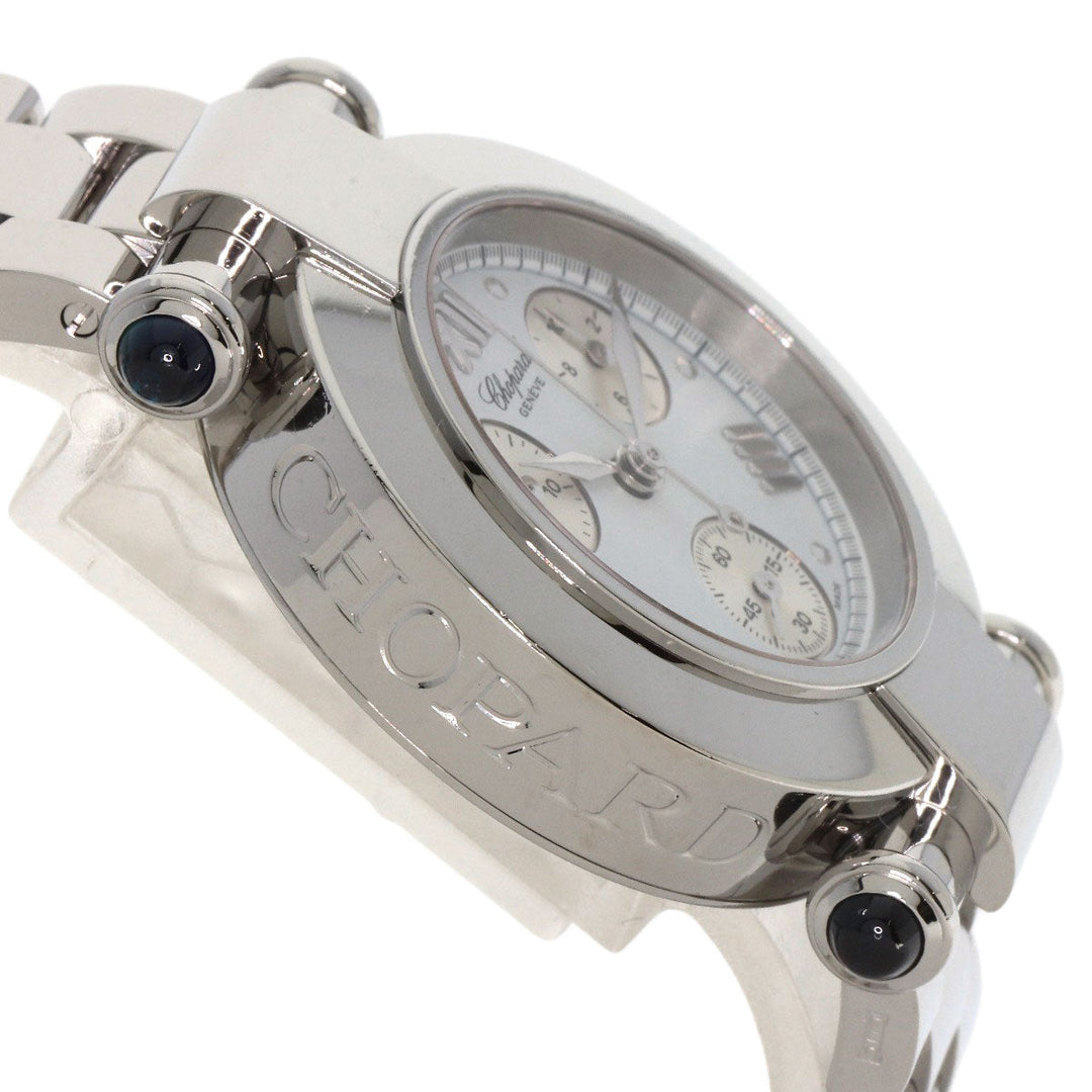 Chopard Watches Quartz 38/8389-23 Stainless Steel , Stainless Steel Silver Imperiale white dial Women Used Authentic