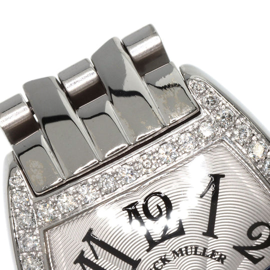 FRANCK MULLER Watches Quartz 1752QZDP Stainless Steel Silver Silver dial