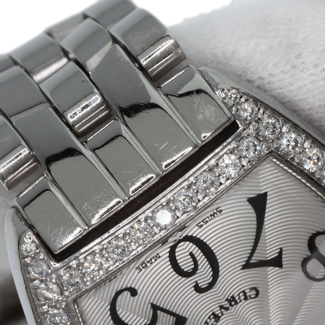 FRANCK MULLER Watches Quartz 1752QZDP Stainless Steel Silver Silver dial
