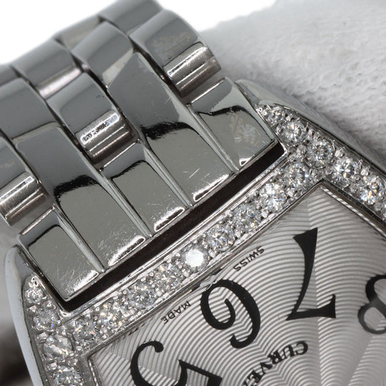 FRANCK MULLER Watches Quartz 1752QZDP Stainless Steel Silver Silver dial