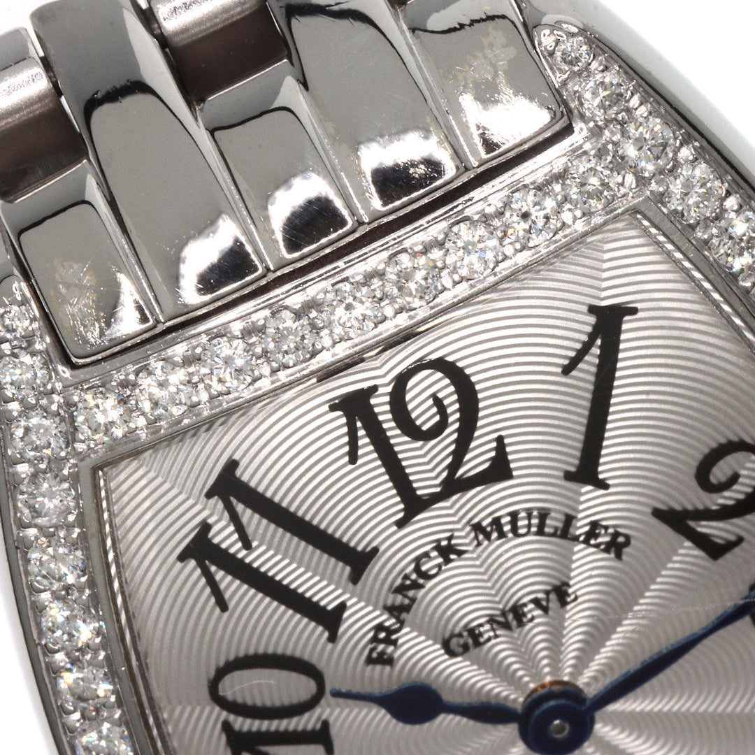 FRANCK MULLER Watches Quartz 1752QZDP Stainless Steel Silver Silver dial