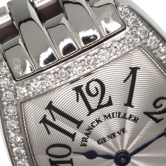 FRANCK MULLER Watches Quartz 1752QZDP Stainless Steel Silver Silver dial
