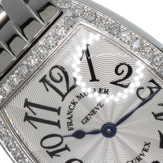 FRANCK MULLER Watches Quartz 1752QZDP Stainless Steel Silver Silver dial