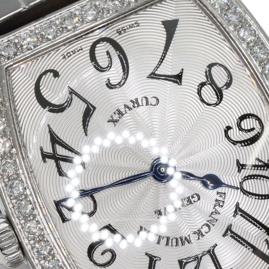 FRANCK MULLER Watches Quartz 1752QZDP Stainless Steel Silver Silver dial