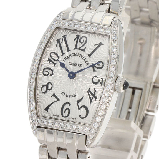 FRANCK MULLER Watches Quartz 1752QZDP Stainless Steel Silver Silver dial