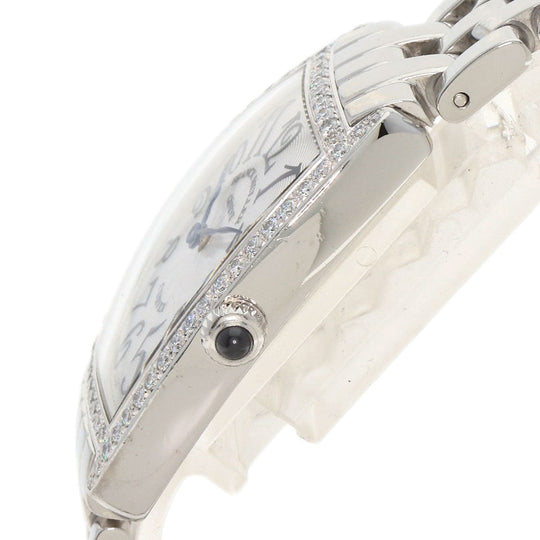 FRANCK MULLER Watches Quartz 1752QZDP Stainless Steel Silver Silver dial