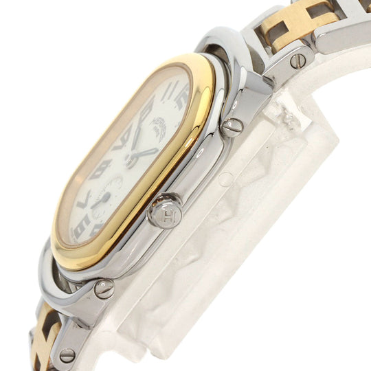 HERMES Watches Quartz RA2.220 Stainless Steel gold Rally Ivory dial