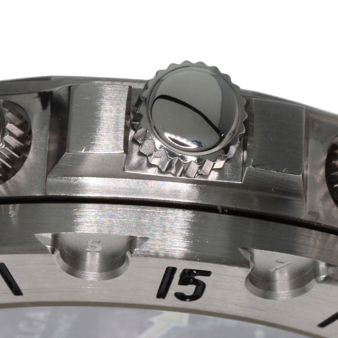 BVLGARI Watches Mechanical Automatic SD38SGMT Stainless Steel, Rubber Silver Diagono Scuba GMT black dial mens Used Authentic