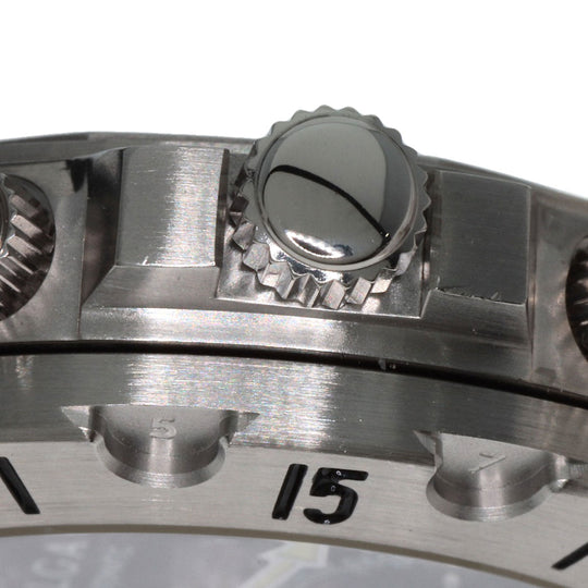 BVLGARI Watches Mechanical Automatic SD38SGMT Stainless Steel, Rubber Silver Diagono Scuba GMT black dial mens Used Authentic