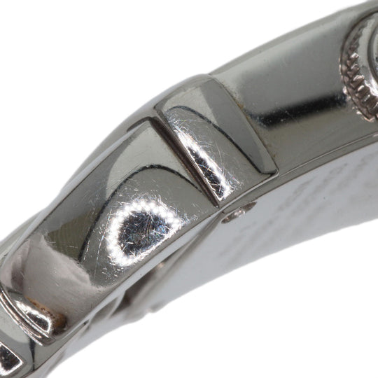 GUCCI Watches Quartz 6800L Stainless Steel, Bamboo Silver Bamboo black dial Women Used Authentic