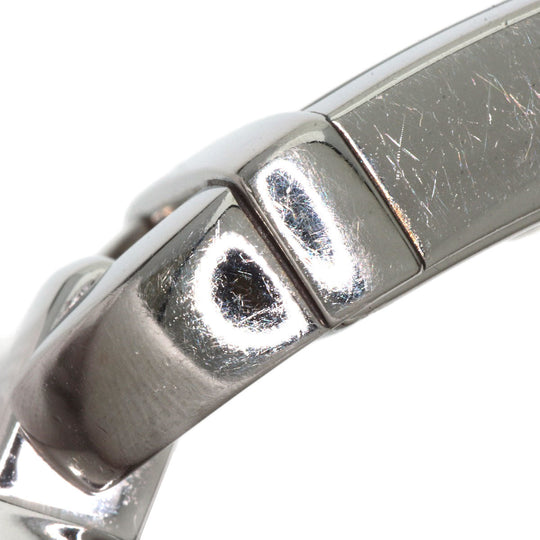 GUCCI Watches Quartz 6800L Stainless Steel, Bamboo Silver Bamboo black dial Women Used Authentic