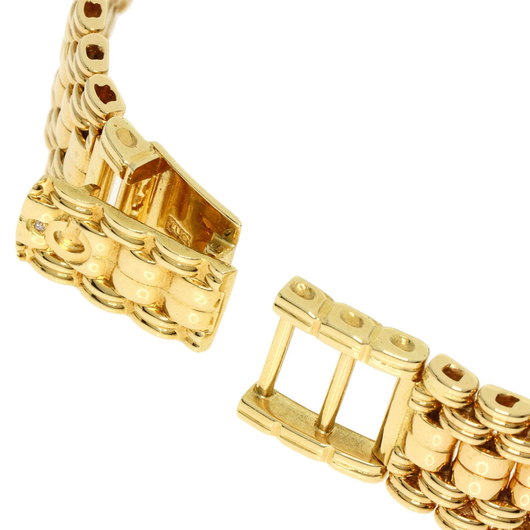 Chopard Watches Quartz 20/5664 K18YG, K18YG, Diamond gold Happy diamond gold dial Women Used Authentic