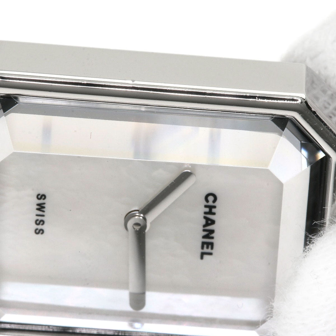 CHANEL Watches Quartz H1639 Stainless Steel, SSxLeather Silver Premiere White shell dial Women Used Authentic