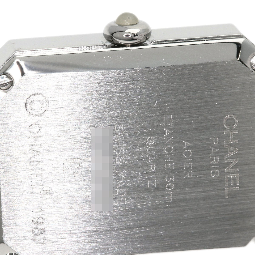 CHANEL Watches Quartz H1639 Stainless Steel, SSxLeather Silver Premiere White shell dial Women Used Authentic