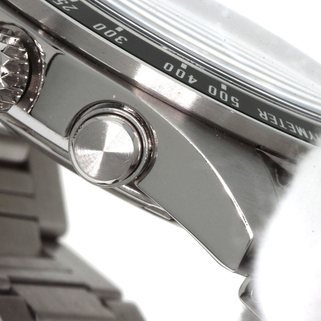 SEIKO Watches Solar Powered SBDL109 Stainless Steel , Stainless Steel Silver Prospex Speed Timer blue dial mens Used Authentic