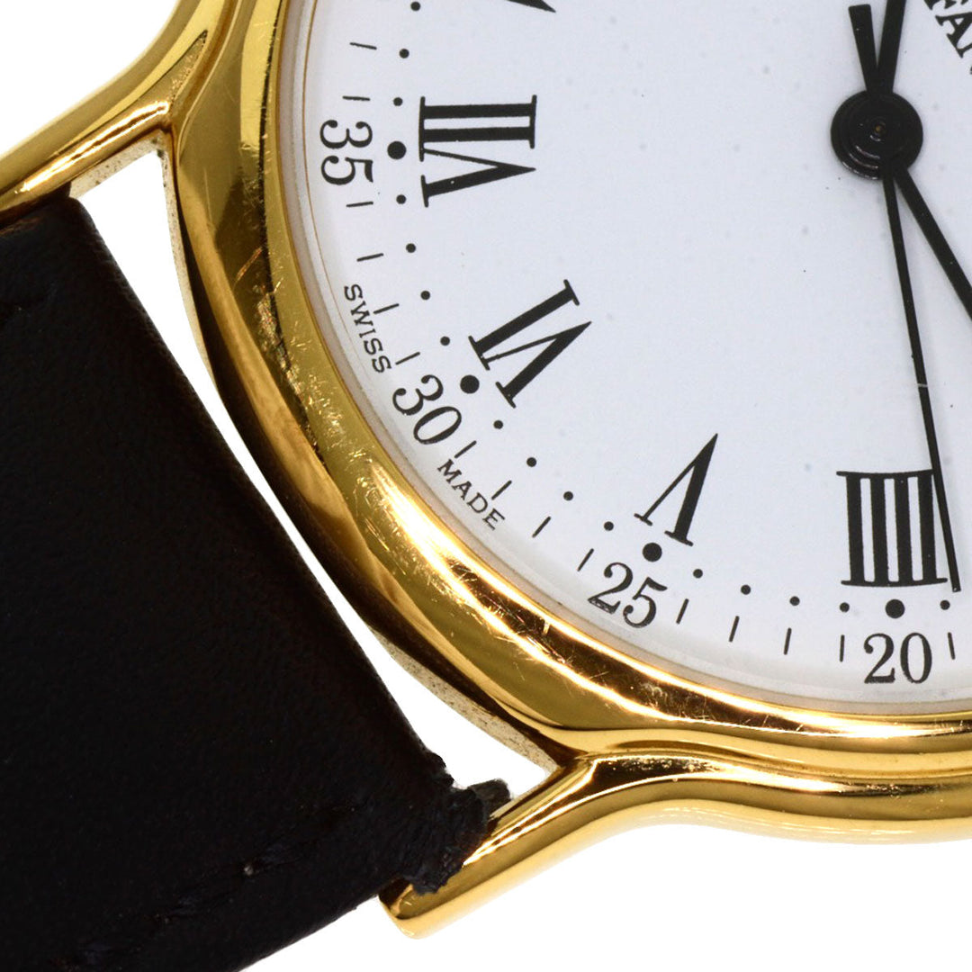 TIFFANY&Co. Watches Quartz Gold Plated gold portfolio white dial