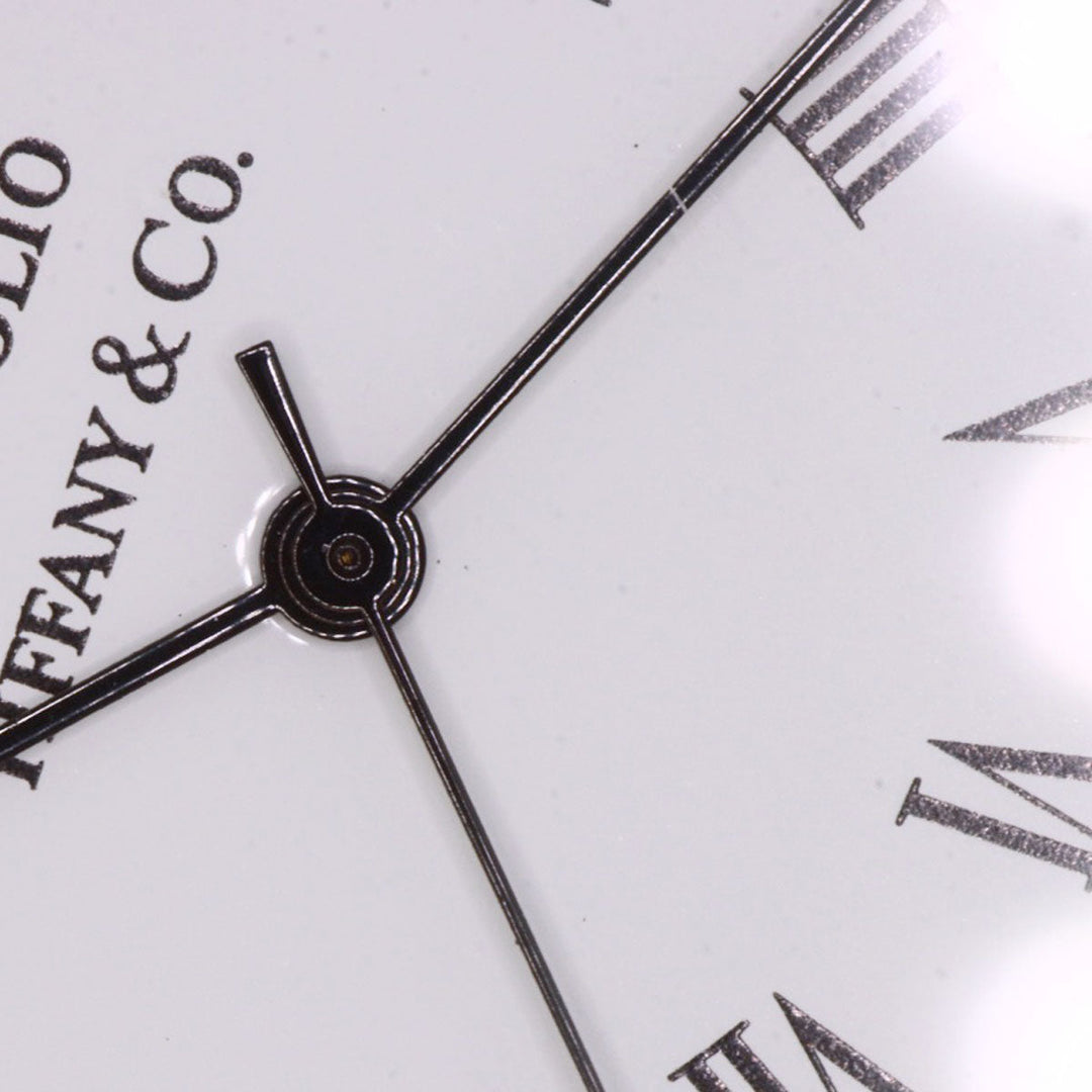 TIFFANY&Co. Watches Quartz Gold Plated gold portfolio white dial