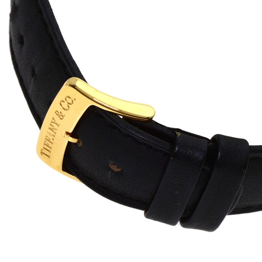 TIFFANY&Co. Watches Quartz Gold Plated gold portfolio white dial