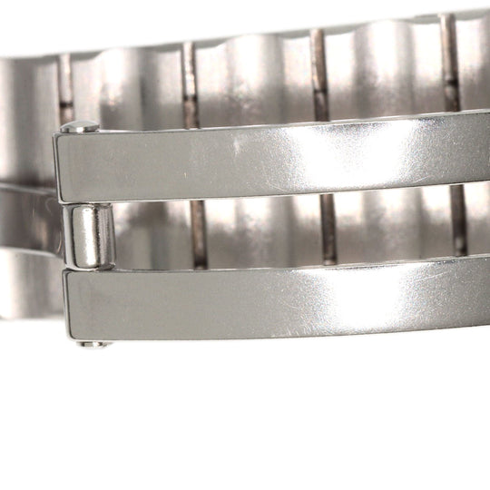 CARTIER Watches Quartz W20018D6 Stainless Steel , Stainless Steel Silver Santos Galve LM old belt Ivory dial mens Used Authentic
