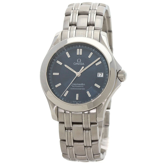 OMEGA Watches Mechanical Automatic 2501.82 Stainless Steel , Stainless Steel Silver Seamaster120m blue dial mens Used Authentic