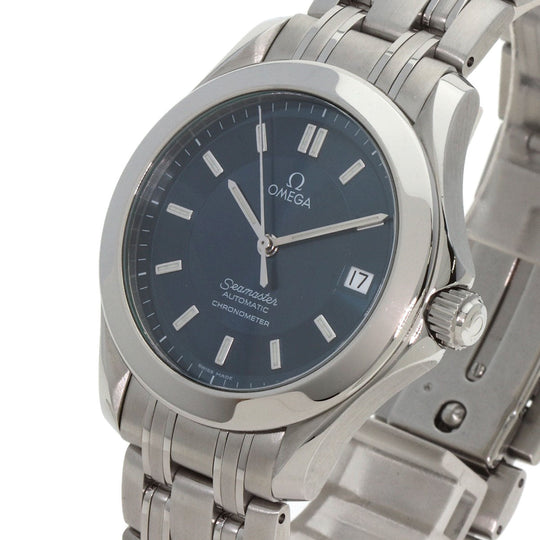 OMEGA Watches Mechanical Automatic 2501.82 Stainless Steel , Stainless Steel Silver Seamaster120m blue dial mens Used Authentic