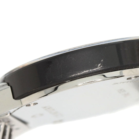 CENTURY Watches Quartz 648.7.S.N5B.12.SF Stainless Steel , Stainless Steel Silver Elegance Black shell dial Women Used Authentic