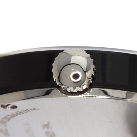 CENTURY Watches Quartz 648.7.S.N5B.12.SF Stainless Steel , Stainless Steel Silver Elegance Black shell dial Women Used Authentic