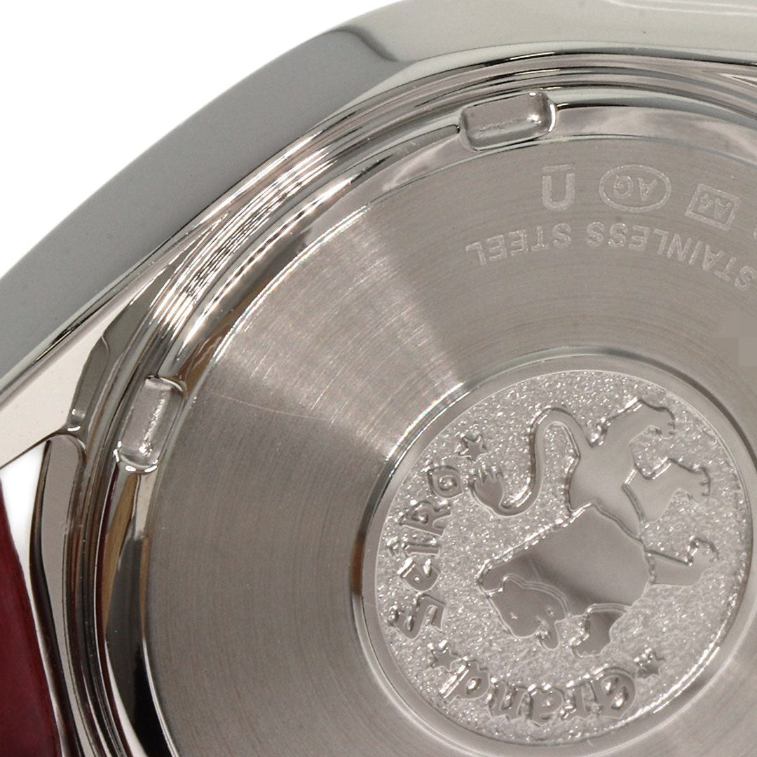 SEIKO Watches Quartz STGF295 4J52-0AB0 Stainless Steel, Leather Silver Grand Seiko Diamond Pink shell dial Women Used Authentic