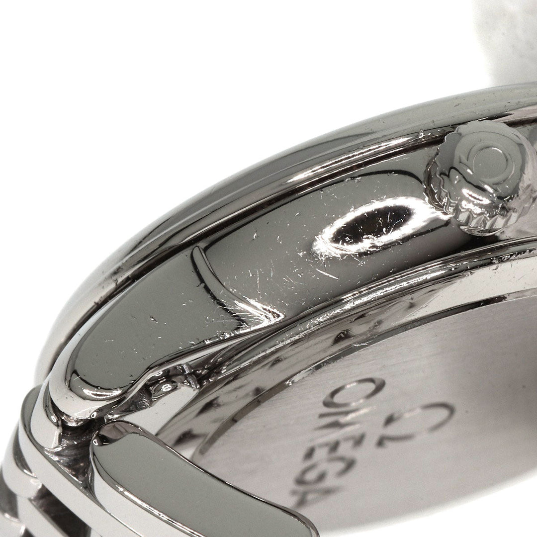 OMEGA Watches Quartz 424.10.24.60.05.001 Stainless Steel , Stainless Steel Silver De Ville Prestige White shell dial Women Used Authentic