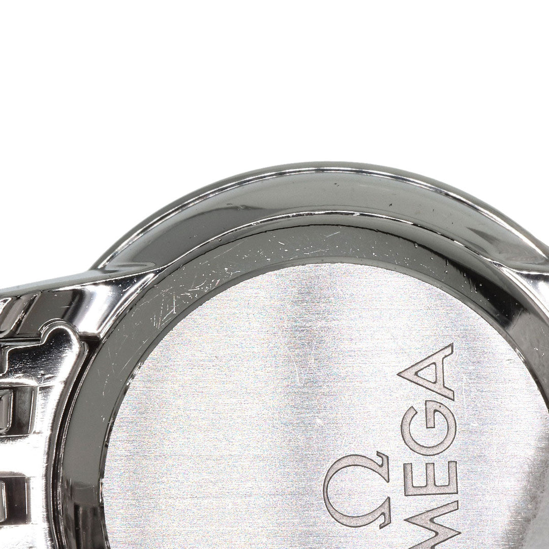 OMEGA Watches Quartz 424.10.24.60.05.001 Stainless Steel , Stainless Steel Silver De Ville Prestige White shell dial Women Used Authentic