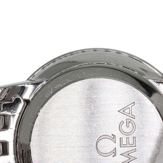 OMEGA Watches Quartz 424.10.24.60.05.001 Stainless Steel , Stainless Steel Silver De Ville Prestige White shell dial Women Used Authentic