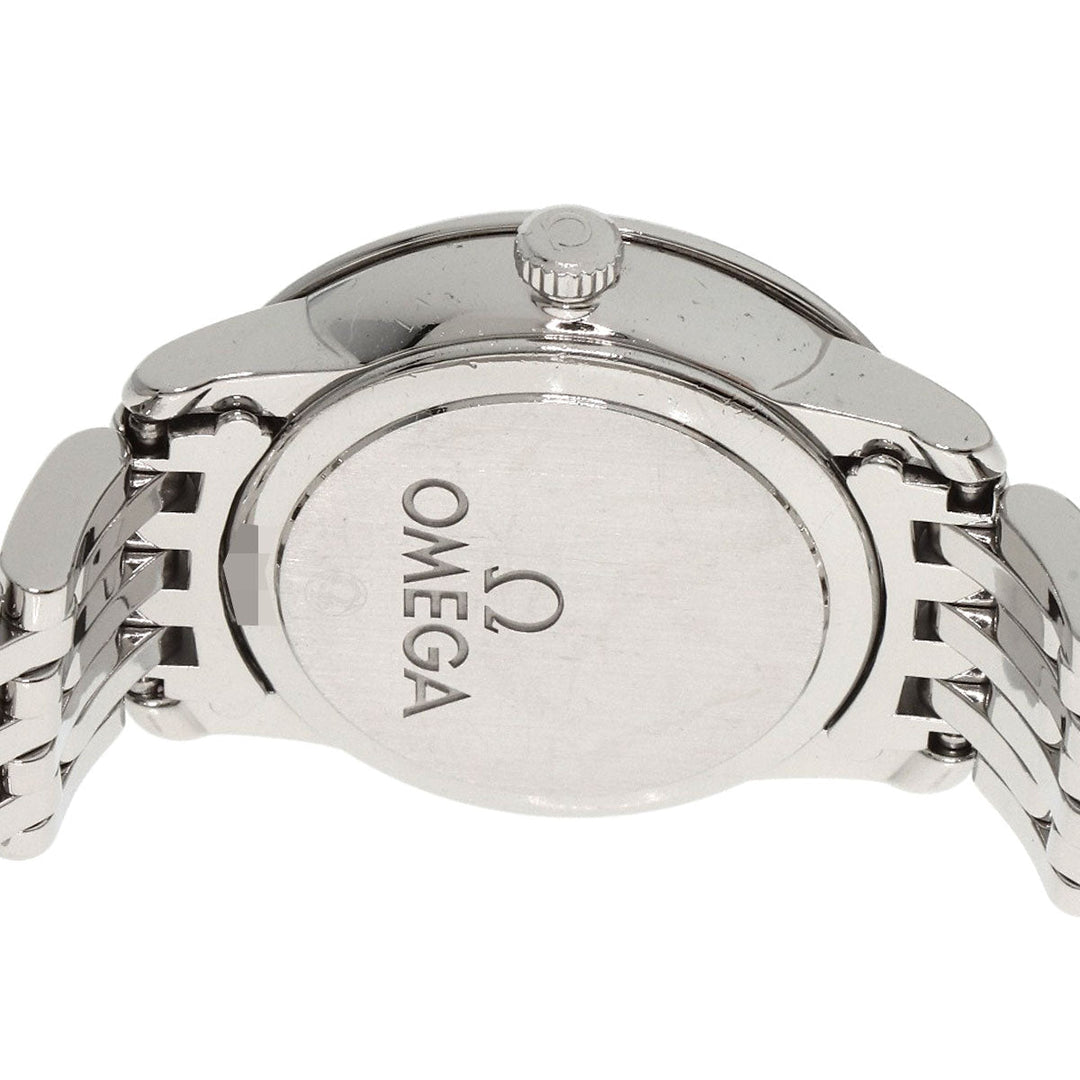 OMEGA Watches Quartz 424.10.24.60.05.001 Stainless Steel , Stainless Steel Silver De Ville Prestige White shell dial Women Used Authentic