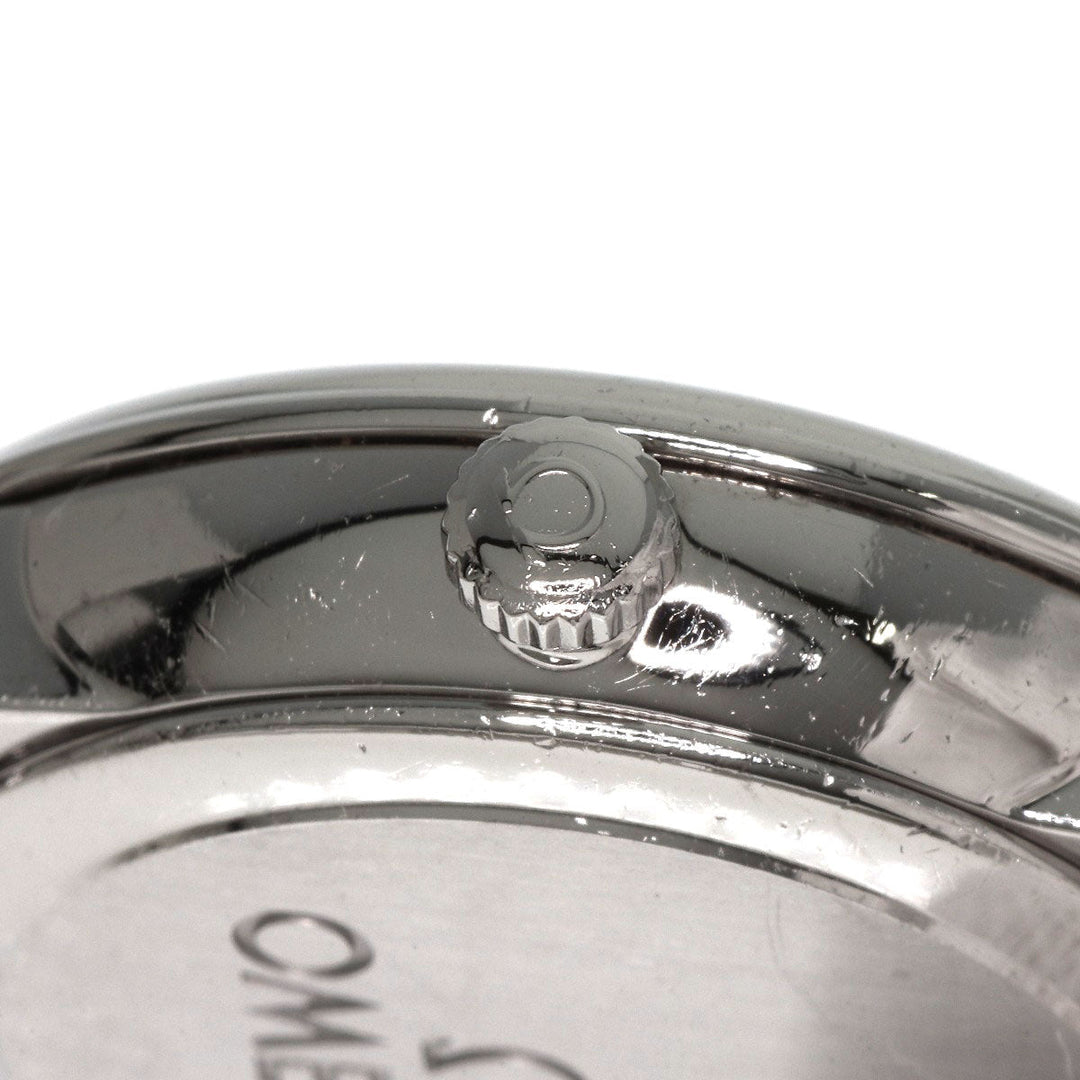 OMEGA Watches Quartz 424.10.24.60.05.001 Stainless Steel , Stainless Steel Silver De Ville Prestige White shell dial Women Used Authentic