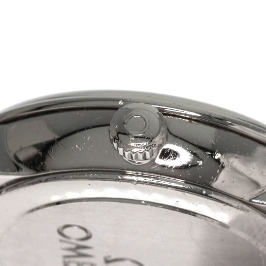 OMEGA Watches Quartz 424.10.24.60.05.001 Stainless Steel , Stainless Steel Silver De Ville Prestige White shell dial Women Used Authentic