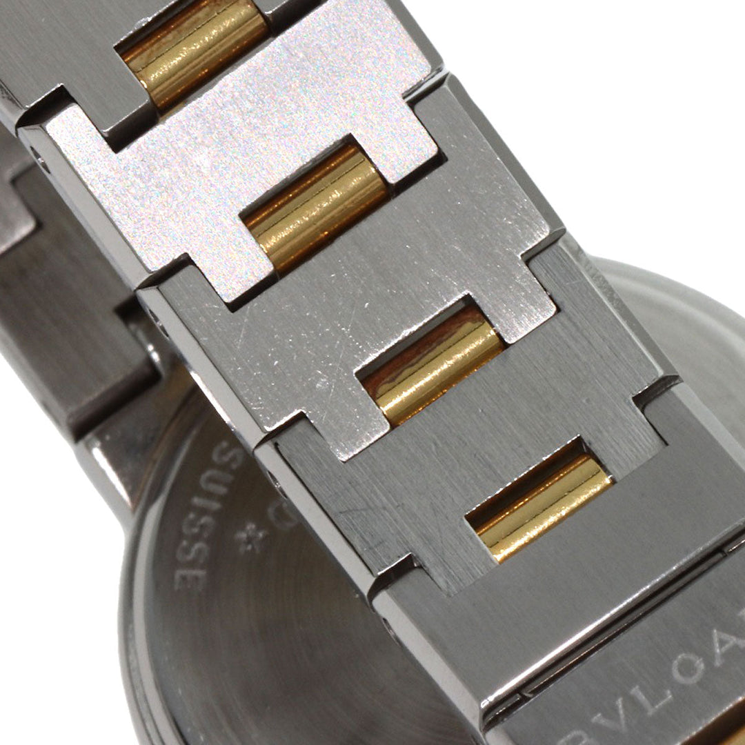 BVLGARI Watches Quartz BB23SGD Stainless Steel , Stainless Steel , K18YG Silver Bulgari Bulgari black dial Women Used Authentic