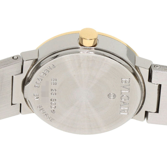 BVLGARI Watches Quartz BB23SGD Stainless Steel , Stainless Steel , K18YG Silver Bulgari Bulgari black dial Women Used Authentic