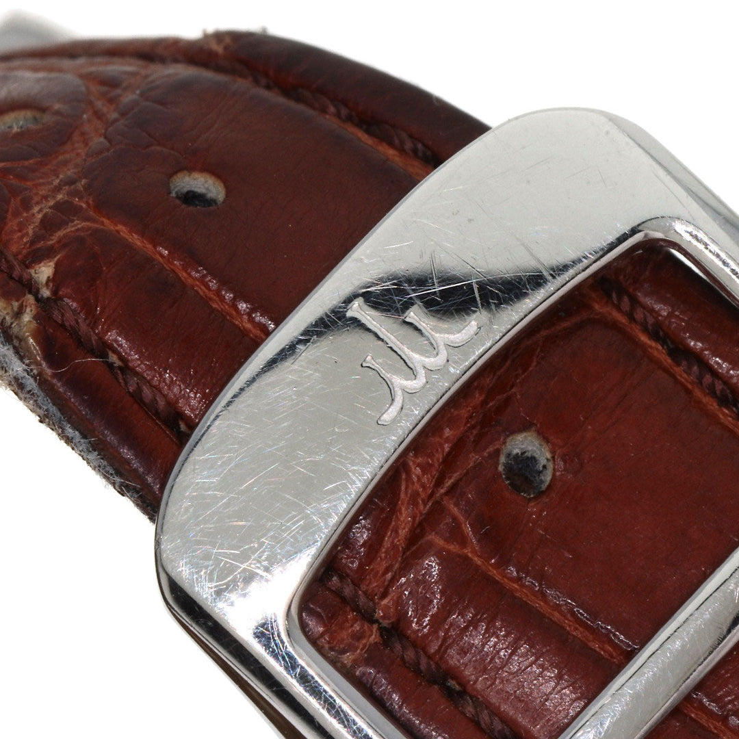 SEIKO Watches Quartz GCAT993 8J80-0AD0 Stainless Steel, Leather Silver CREDOR Node Round Silver dial mens Used Authentic