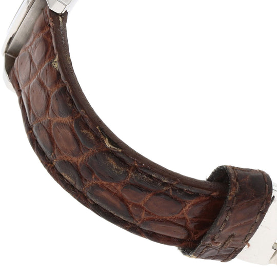 SEIKO Watches Quartz GCAT993 8J80-0AD0 Stainless Steel, Leather Silver CREDOR Node Round Silver dial mens Used Authentic