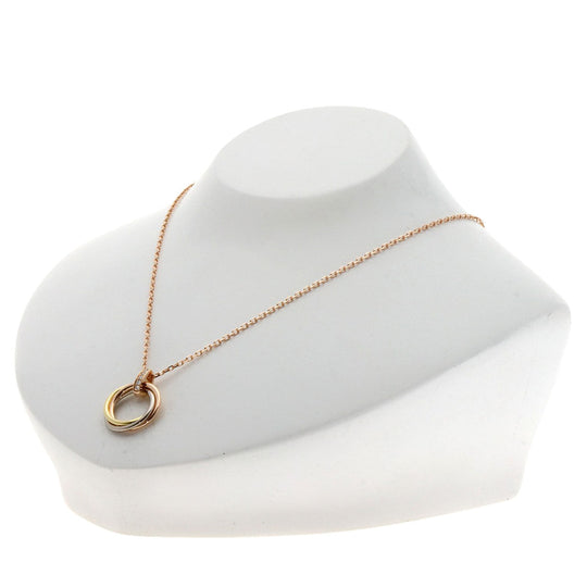 CARTIER Necklace 18K Yellow Gold gold Trinity diamond