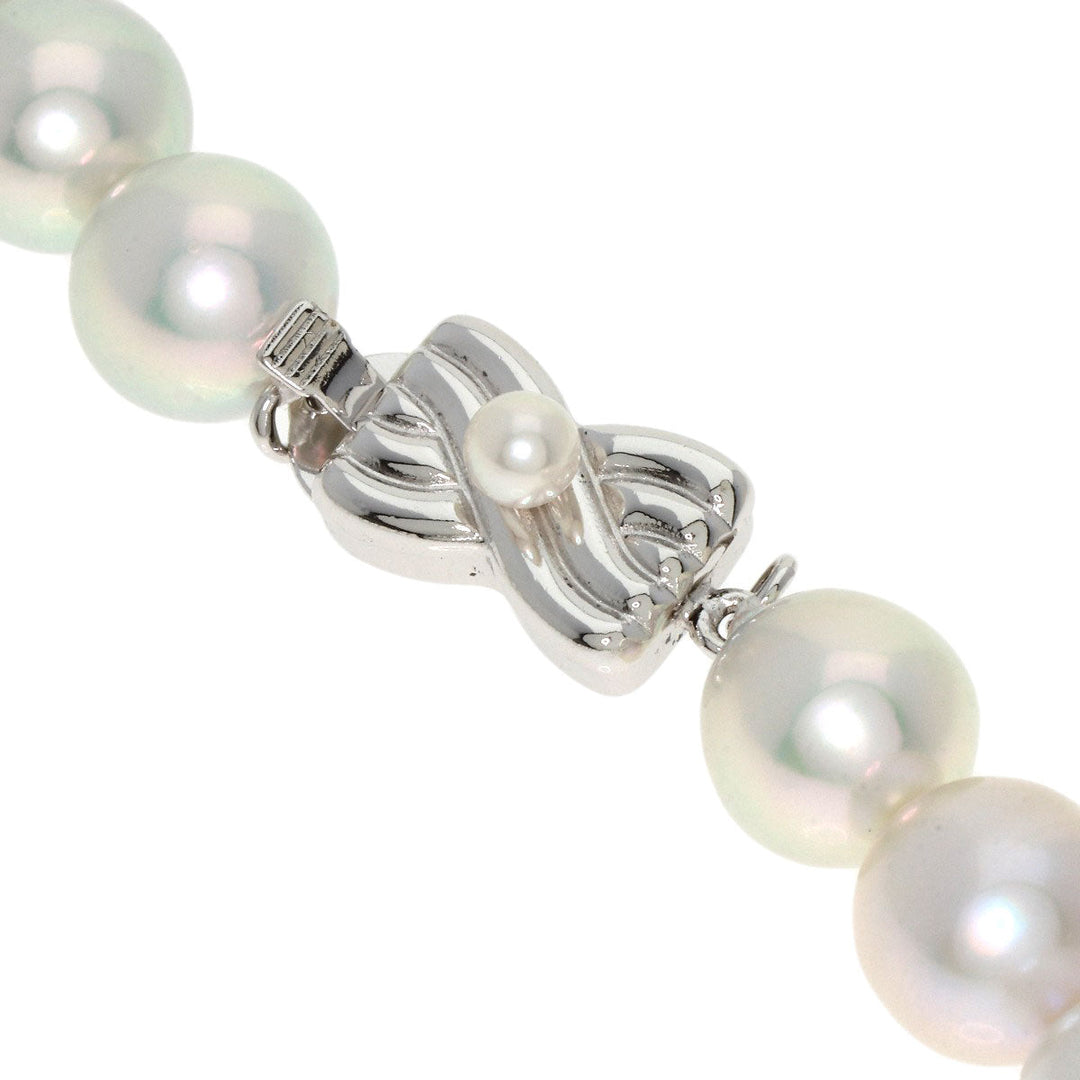 TASAKI Necklace SV white Akoya pearl Pearl Women Used Authentic