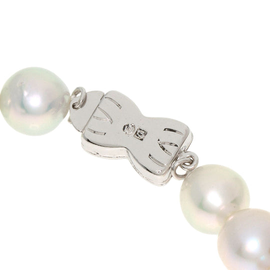 TASAKI Necklace SV white Akoya pearl Pearl Women Used Authentic