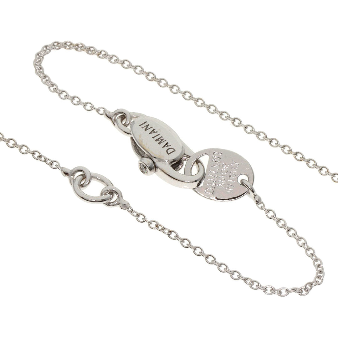 Damiani Necklace K18WG Silver Belle Epoque Diamond XXS 20083507 Women Used Authentic