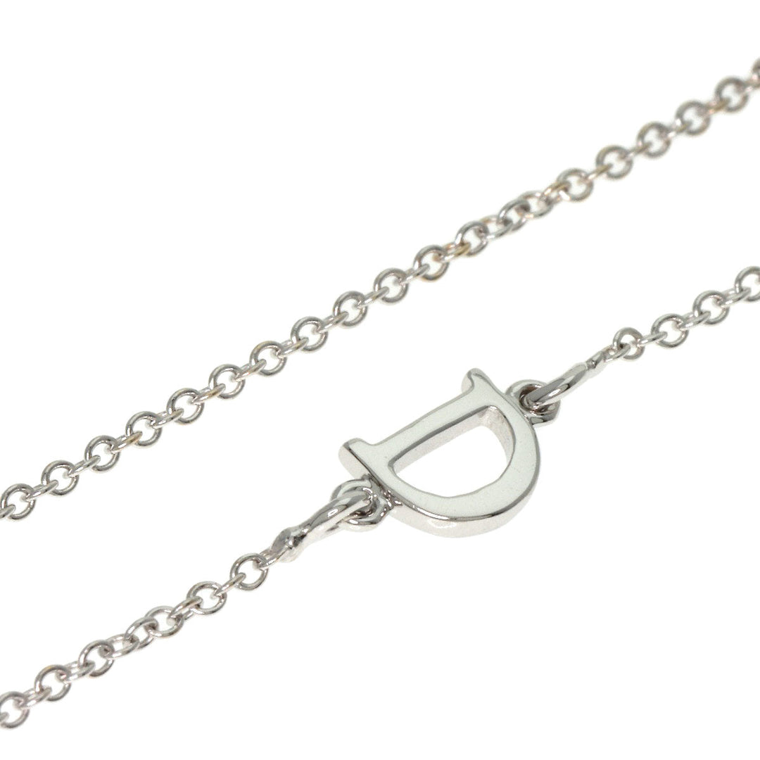 Damiani Necklace K18WG Silver Belle Epoque Diamond XXS 20083507 Women Used Authentic