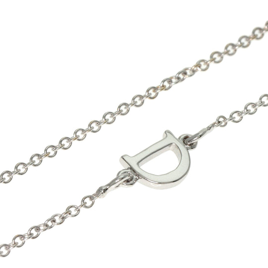 Damiani Necklace K18WG Silver Belle Epoque Diamond XXS 20083507 Women Used Authentic